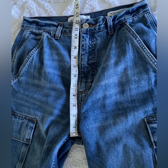 ARITZIA DENIM FORUM 90’s Millie Hi-Rise Cargo Jeans Women's Size 27 - Picture 14 of 15